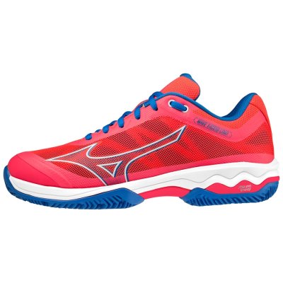 Zapatillas Padel Mizuno WAVE Exceed Light Padel Mujer Rosas / Blancos / Azules - Chile M695AXTLHU